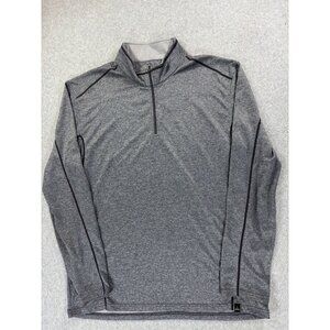 Prana 1/4 Zip Performance Pullover Shirt (Men's‎ XL) Gray